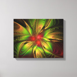 Impressão Em Tela Flores de fantasia fractal suaves e tenra