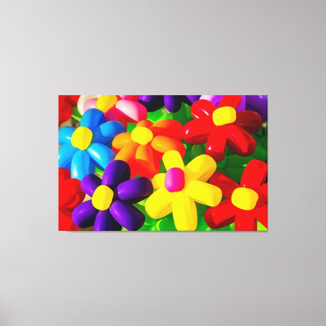 Impressão Em Tela Flores de Toy Balloon (Frente)