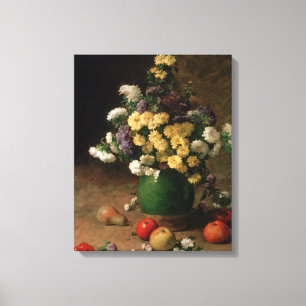 Impressão Em Tela Flores e fruta, 1880