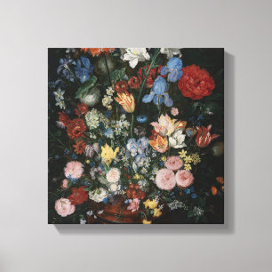 Impressão Em Tela Flores em um Vase - Jan Brueghel