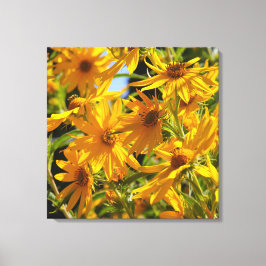 Impressão Em Tela Flores en mi hierbas " flores em minhas ervas dani