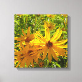 Impressão Em Tela Flores en mi hierbas " flores em minhas ervas dani