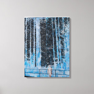 Impressão Em Tela Floresta - 4 horas de luz do dia 2009