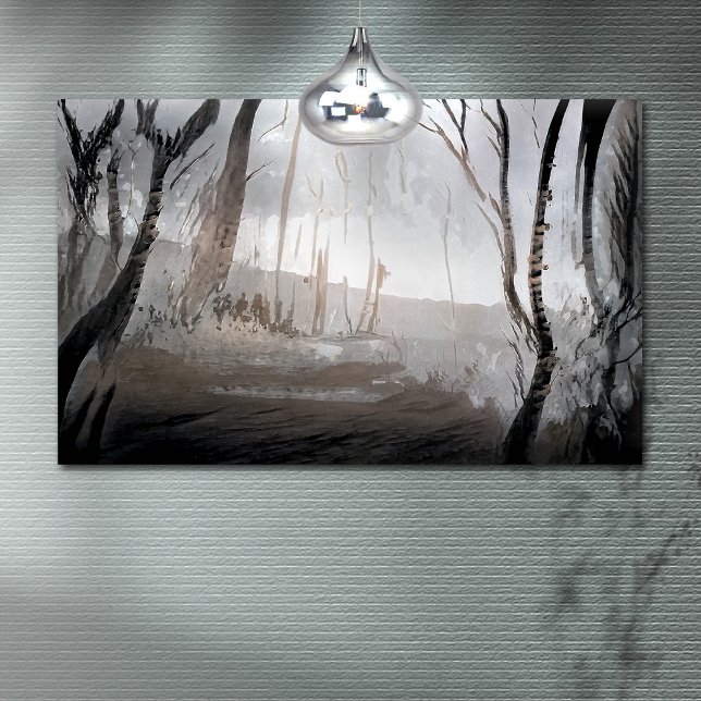 Impressão Em Tela Floresta de inverno (Criador carregado)