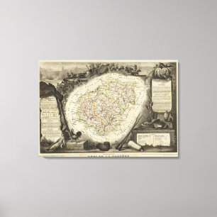 Impressão Em Tela Floresta e paisagens