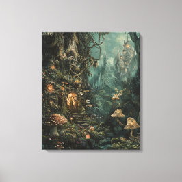 Impressão Em Tela Floresta Encantada por Whimsy