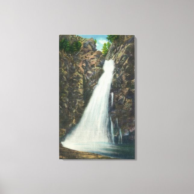 Impressão Em Tela Floresta Nat, Montanhas Brancas (Frente)