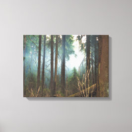 Impressão Em Tela Florestas de fumo