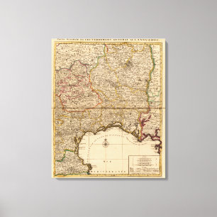 Impressão Em Tela Florestas francesas e pagamentos