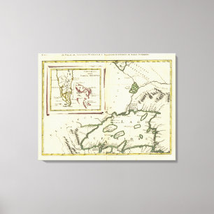 Impressão Em Tela Florida, lagos superiores, Bahamas