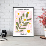 Impressão Em Tela Flower Market Madrid, Wall Art Design<br><div class="desc">Adicione um toque de design escandinavo moderno a sua casa com este impressão abstrato paisagístico espantoso.</div>