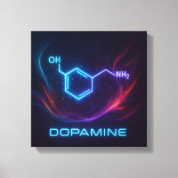 Fluxo de Energia da Dopamina - Néon Molecular Abst