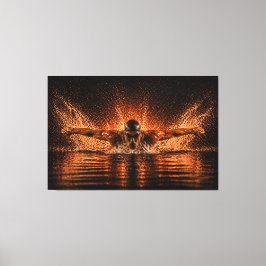 Impressão Em Tela Fluxo Implacável – Poder Total da Borboleta