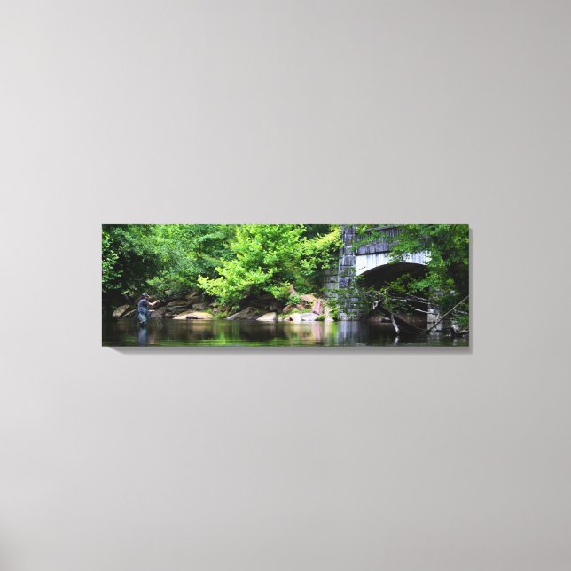 Impressão Em Tela Fly Fish Day Dream Poster (Frente)