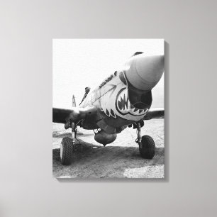 Impressão Em Tela Flying Tigers P-40 Warhawk, 1941