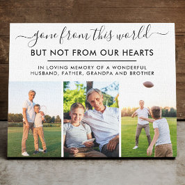 Impressão Em Tela Foi-se desta Colagem de Fotos da Lembrança Mundial