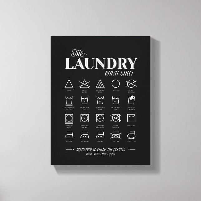 Impressão Em Tela Folha de Capítulo da Sala de Lavagem (Frente)