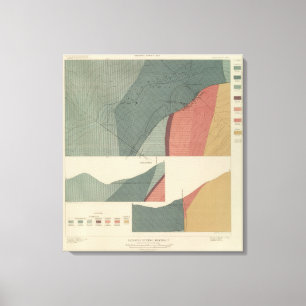 Impressão Em Tela Folha do distrito de mineração de Lenado