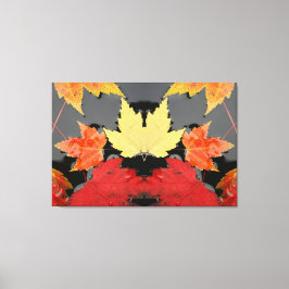 Impressão Em Tela Folhas do Autumn Maple