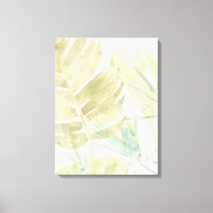 Impressão Em Tela Folhas tropicais sem som