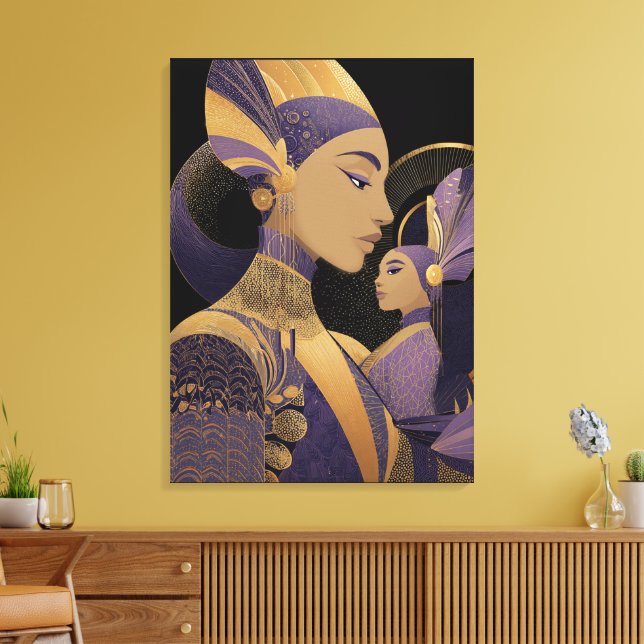 IMPRESSÃO EM TELA FOR MY DAUGHTER #1 (Insitu(Sala de estar))