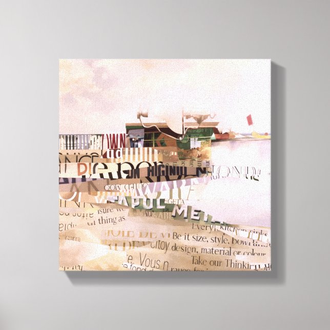 Impressão Em Tela Fora da estação (Frente)