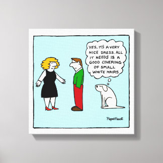 Impressão Em Tela Fora da tela de abertura - Belo vestido