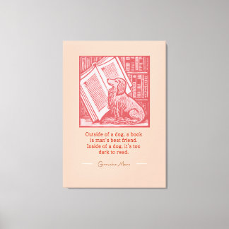 Impressão Em Tela Fora de um Cachorro - Cota Marx Cotação