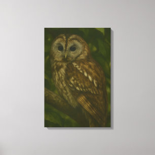 Impressão Em Tela Forest Sentinel - Arte sobre a vida selvagem de Ta
