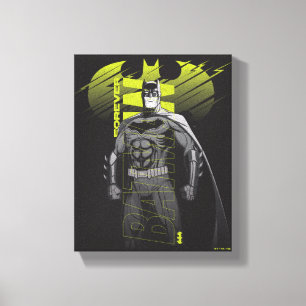 Impressão Em Tela Forever Batman Ligar Caractere Arte