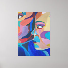 Impressão Em Tela Forma de Arte Clássica Abstrata