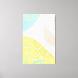 Impressão Em Tela Forma de Arte Clássica Abstrata