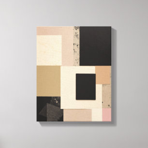 Impressão Em Tela Forma Geométrica Moderna Formas Coloridas Arte Can