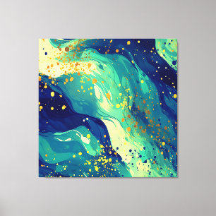 Impressão Em Tela Formas de abstrato