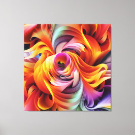 Impressão Em Tela Formas de abstrato