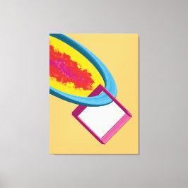 Impressão Em Tela Formas Geométricas Abstratas Contemporâneas