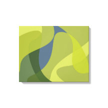 Formas orgânicas verdes, legal, modernas e ondulad