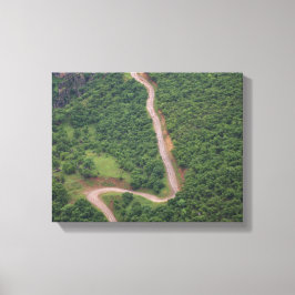 Impressão Em Tela Foto aérea da floresta