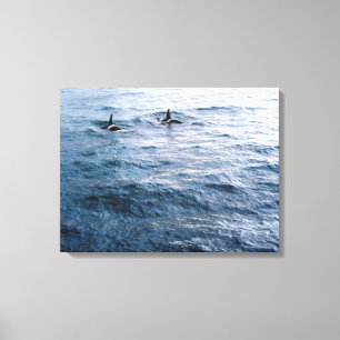 Impressão Em Tela Foto clássica da cena do oceano dos pares da