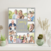 Foto Colagem 7 Picture Family Life Cote Cinza