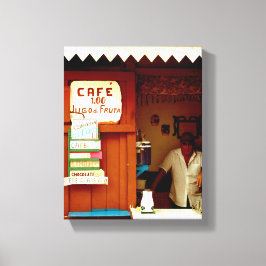 Impressão Em Tela Foto cubana de Havana Habana | Café |