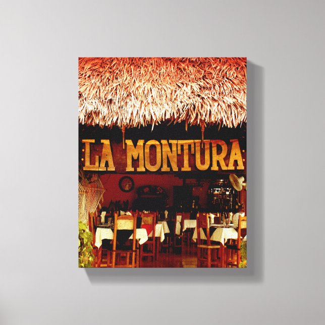 Impressão Em Tela Foto cubana de Velho Havana | Montura | (Frente)