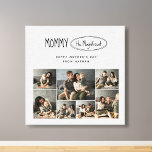 Impressão Em Tela Foto da família de Dias de as mães personalizados<br><div class="desc">Faça o Dia de as mães com o artista através da "Impressão de tela de fotos da família de Dias de as mães personalizados." Esta canvas é uma galeria de afeto familiar, um perfeito emblema de primeiro Dia de as mães ou um encantamento delicioso para os matriarcas que moldaram gerações....</div>