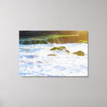 Foto da Natureza da Paisagem da Praia de Algas do