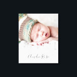 Impressão Em Tela FOTO DE BEBÊ DATA DE NASCIMENTO tipo negrito cinza<br><div class="desc">por kat massard >>> WWW.SIMPLYSWEETPAPERIE.COM <<<</div>