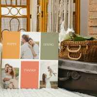 Foto de Colagem da Família Moderna | Ação de Graça