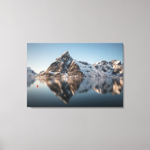 Impressão Em Tela Foto de Paisagem de Montanha Lofoten