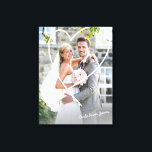 Impressão Em Tela FOTO DO CASAMENTO GIGANTE revestimento cardíaco de<br><div class="desc">por kat massard >> WWW.SIMPLYSWEETPAPERIE.COM <<< Que tributo fabuloso ao seu DIA DE CASAMENTO - personalizado também com a data do seu casamento! Dica: 1. Para redimensionar/reposicionar o texto, pressione o botão "personalizá-lo". 2. Você também pode adicionar seu próprio texto! Adorei o design, mas gostaria de ver algumas mudanças -...</div>