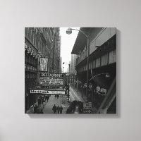 Foto do restaurante Chicago Blackhawk em 1960