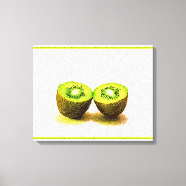 Impressão Em Tela Foto "Kiwwoute". Compre agora (Frente)
